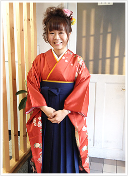 加納美容院和装スタイル