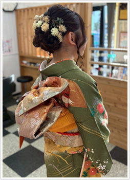 加納美容院和装スタイル