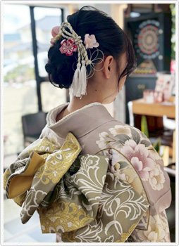 加納美容院和装スタイル